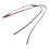 2x 30CM 15 SMD Side-emitting Side Shine Glow Flexible DRL LED Strip Light White 2