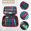 26 Pieces Aluminum Interchangeable Circular Knitting Needle Set,13 Size Interchangeable for Knitting 5