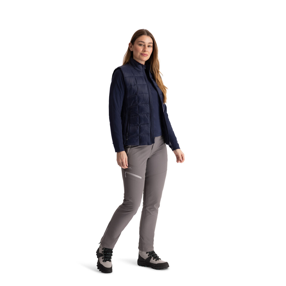 Trespass (8, Navy / Red) Womens Fleece Top - Skylar
