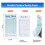 Lot de 100 Carnets de Chèques D'Invités, Bloc-Notes de Serveur, Tampons de Câblage D'Accessoires Serveuse, Bloc-Notes de Commande de Fournitures de 1