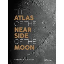 Atlas of the Near Side of the Moon by Fredrick toe Laer Hardcover Book