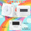 60 Minute Visual Timer-Rainbow Pattern Countdown Desk Timer Magnetic Operation  Management Tool for Office Home 8