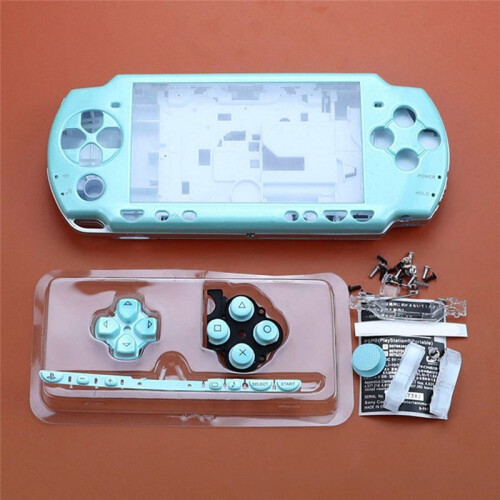 For PSP2000 Game Console Shell Case Professional Protection Shell Cover Set Replacement with Button Kit Accessories C 2