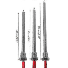 (B) Zapalarka do pieca na pellet Hot Rod 350 W 220 V z gwintem M16x1,5, elementem grzejnym 10x140/150/170