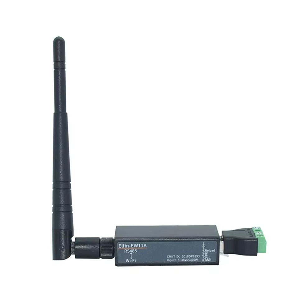 Ew11 Ew11a Rs485 Serial Server To Wifi Modbus Serial Rj45 Converter With Embedded Web Server Dc9-36V 4711528182845