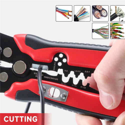 5-in-1 Multifunctional Automatic Wire Stripping Pliers Crimping, Cutting, Splitting, and Merging Wires Tools 2