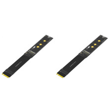 2X Cavo di Estensione SSD NVME M.2 M-Key NGFF A 180 Gradi, Versione Aggiornata (Lunghezza: 20 cm)
