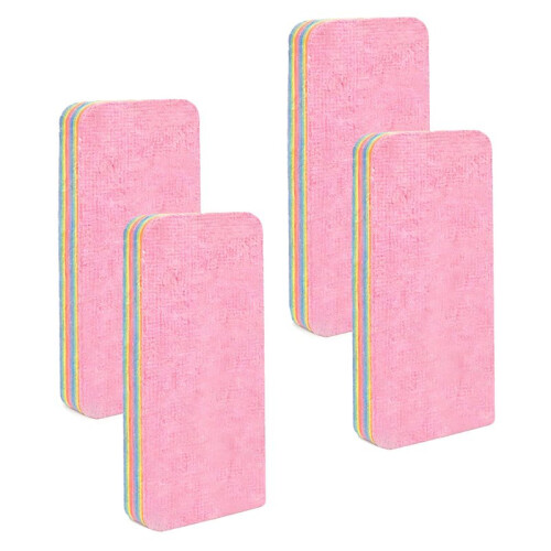 Colorful Sponges 17x7 Four-Pack