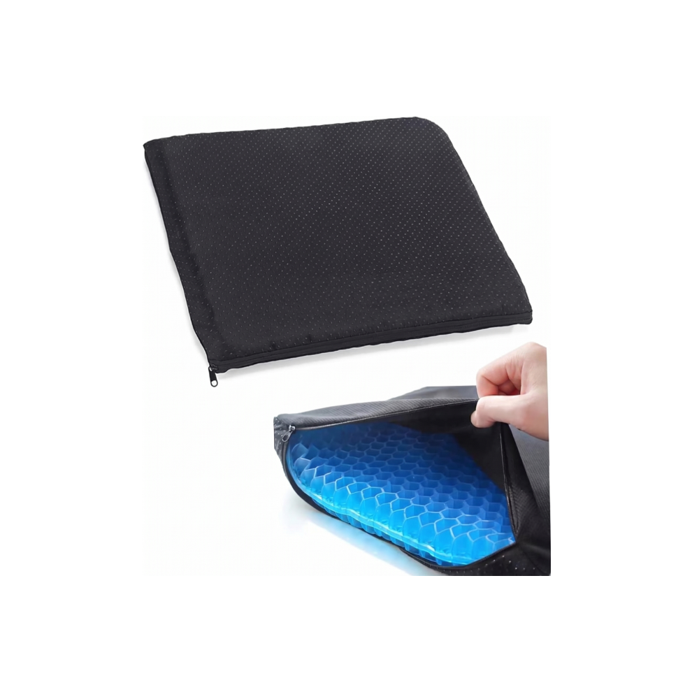 Orthopedic Gel Cushion Cooling Seat Pad for Chair 30 x 35 cm â gel pillow, orthopedic pillow, cooling insert, chair pad, pad 30x35 cm, spine relief