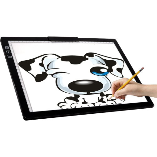 Backlit Drawing Tablet LED A4 Tracing Board for Calligraphy — led writing tablet a4, led drafting board, wireless whiteboard, lighted drawing board