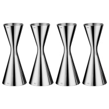 4X Stainless Steel Measure Cup Double  Bar Party Wine Cocktail Shaker Jigger 60Ml