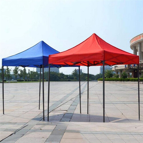 2 Pcs 2X2M Canopy Top Cover Replacement Four-Corner Tent Cloth Foldable Rainproof Patio Pavilion Replacement 2