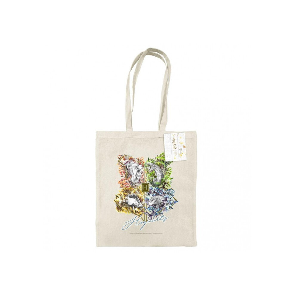Harry Potter Hogwarts Crest Tote Bag