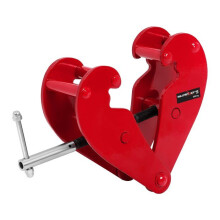 Hefklem voor balk - HELLOSHOP26 - 5.000 kg - Opening 90-310 mm - Gecoat staal - Veiligheidscoef. 1,25