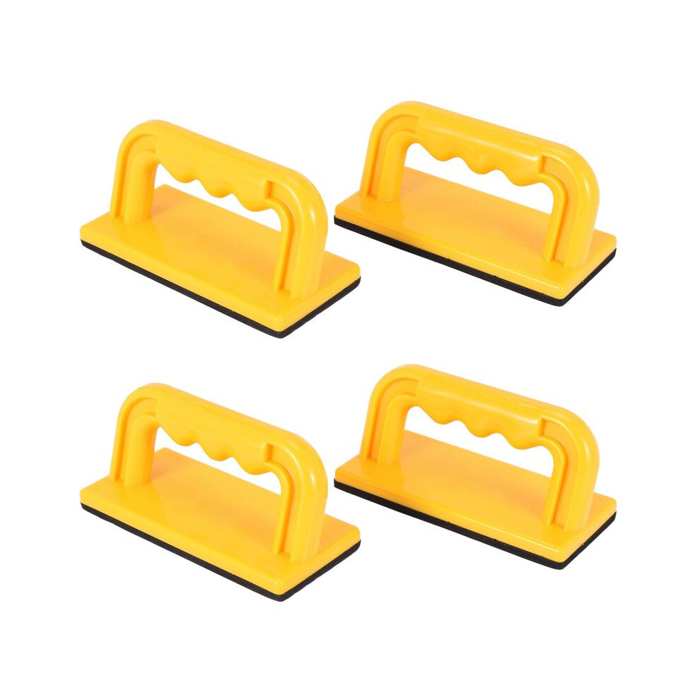 Wood Cutting Push Stick Block 4-Pack Set Â Angle Handle Foam Pad Holder Blocks For Cutting Jointer, Table Saw 4712135593314