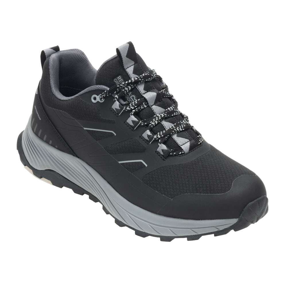 Regatta (9 Uk, Black/Dark Steel) Mens Ravika Trainers