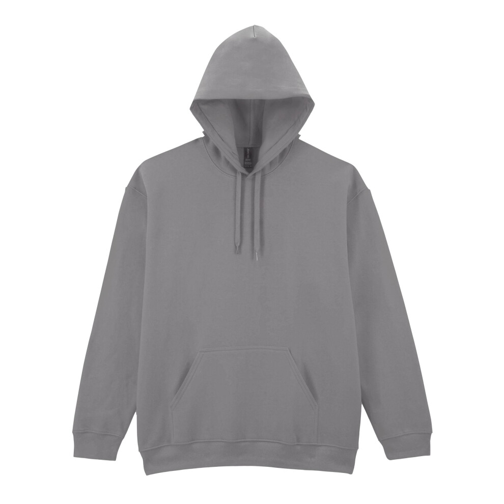 Gildan (4Xl, Cement) Unisex Adult Softstyle Fleece Midweight Hoodie
