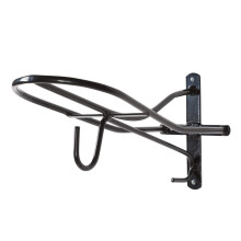 (One Size, Black) Stubbs Saddle Rack With Hook
