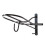 (One Size, Black) Stubbs Saddle Rack With Hook 1