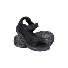 (8 UK, Black) Mountain Warehouse Mens Crete Sandals