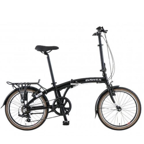 Dawes Jack black folding bike