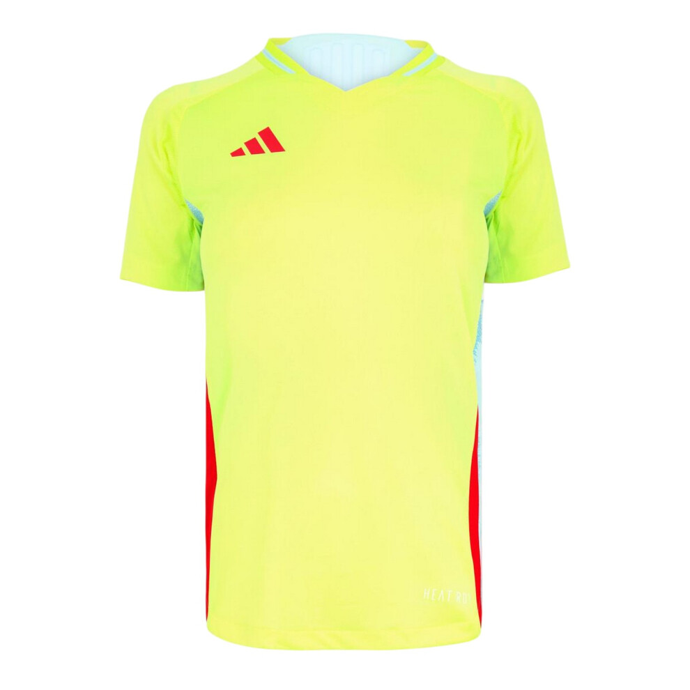Adidas (8 Uk, Yellow) Womens/Ladies Competition T-Shirt