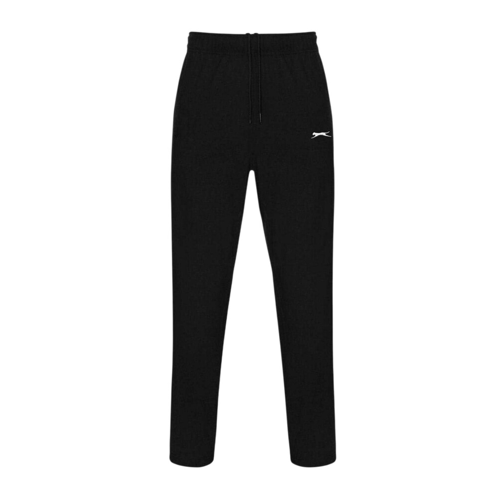 Slazenger (4Xl, Black) Mens Logo Jogging Bottoms