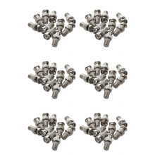 BNC Maennlich zu F Weiblich CCTV Kamera Koax Kabel Stecker (Packung mit 60)
