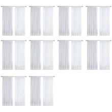 20Pcs Super Soft Great Hand Feeling Weiße Tüll Vorhänge für Die Dekoration Des Wohnzimmers Moderner Schleier Chiffon
