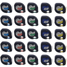 25Pcs 91201 12mm Compatible for Letratag Tape Plastic Label Tape Self-Adhesive Tape Mixed Color Tape