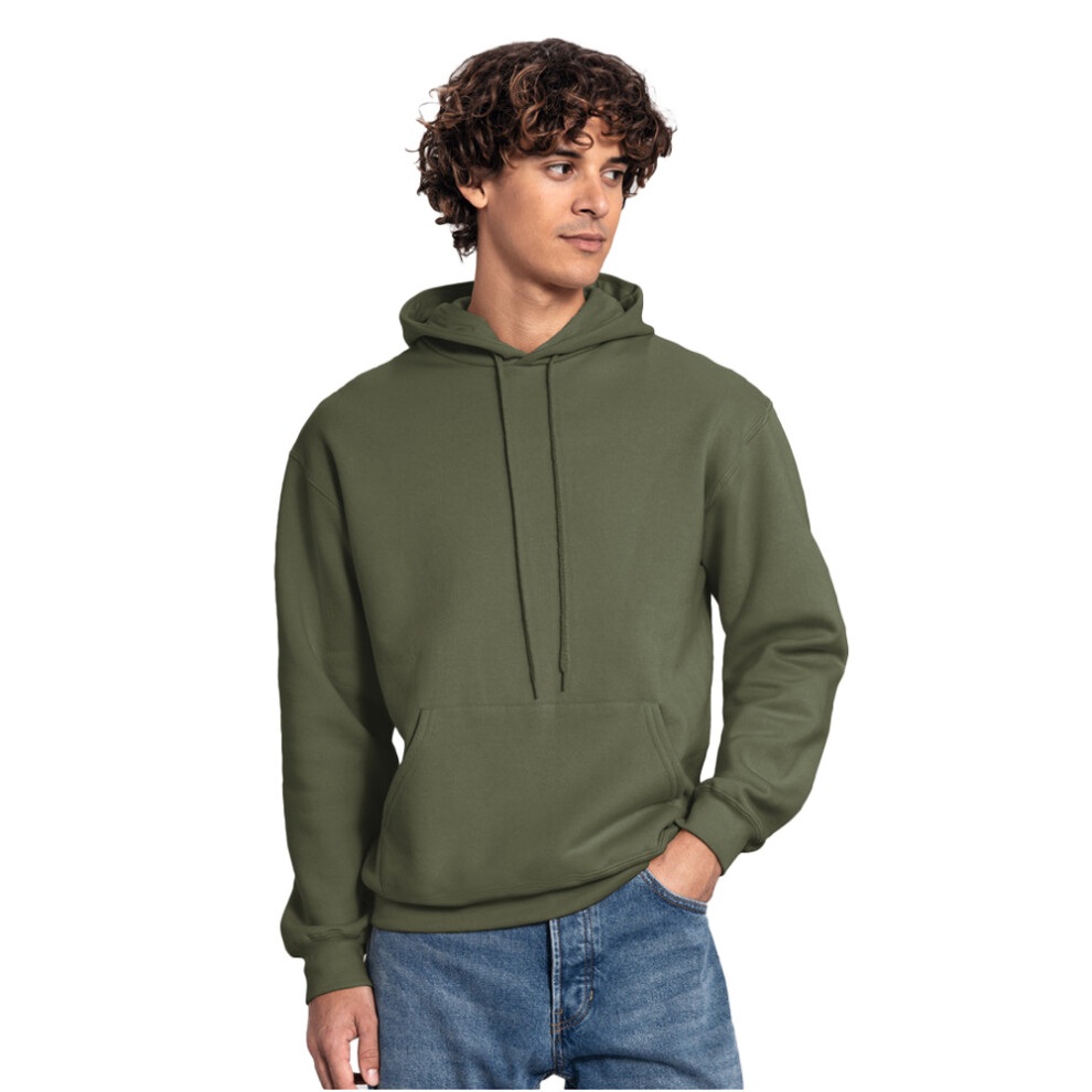Fruit Of The Loom (S, Classic Olive) Unisex Adult Iconic Premium Hoodie