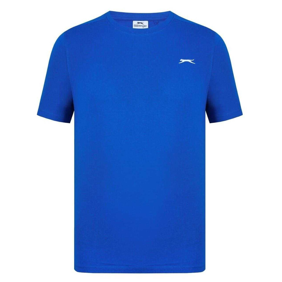 Slazenger (3Xl, Royal Blue) Mens 3D Logo T-Shirt