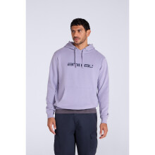 (M, Light Blue) Animal Mens Driver Logo Organic Hoodie