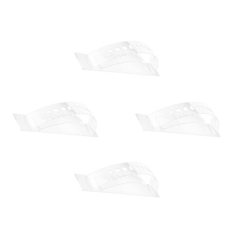 4Stk Transparent Stifthalter Makeup Organizer Display