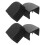 4Stk Leiterfußschutz Kunststoff Schwarz Langlebig Für Klappleitern 1