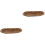 2Pièces Corbeille De Rangement Tissée Rotin Style Rustique Naturel 1