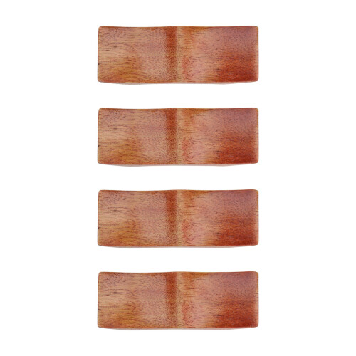 12Pièces Support Baguettes Bois Naturel Décoratif Pour Table