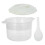 Bol Micro-Ondes Transparent Cuisson Rapide 1