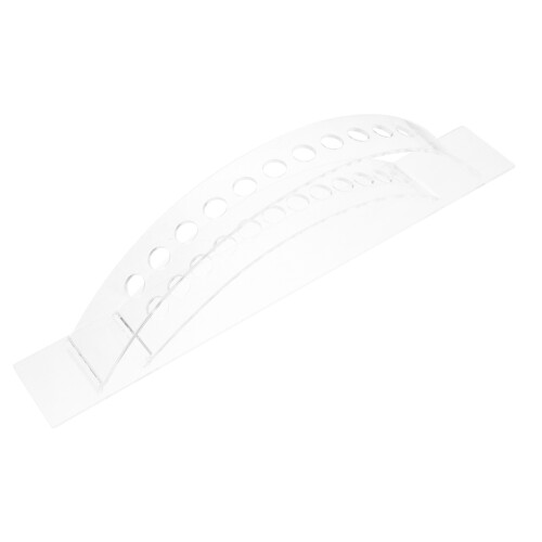 6Pièces Support Rangement Pinceaux Clair