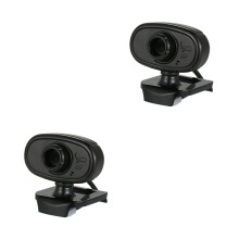 2Pièces Web Camera 480P Usb2.0 Noir Compatible Pièce Et Ordinateur