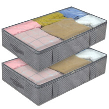4Pièces Conteneur De Rangement Grande En Tissu Non