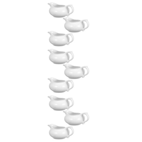 9Pièces Pot Lait Café Durable Pour Service À Domicile