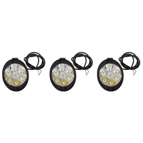 3Pièces Antibrouillard Plastique