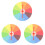 3Pièces Roue Fortune Murale Pour Jeux Et Fêtes 1