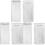 6Pièces Conteneur Transparent Pour Stockage Facile D 1