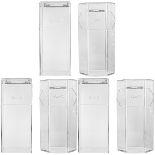 6Pièces Conteneur Transparent Pour Stockage Facile D