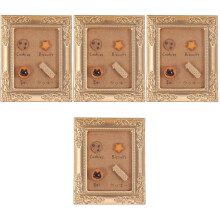 4Pièces Mini Cadres En Résine Pour Décorer Maison De Et Diorama
