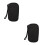 2Pièces De Transport USB Durable Noir Avec Poche Respirante 1