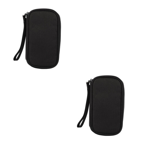 2Pièces De Transport USB Durable Noir Avec Poche Respirante