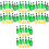 8Ensembles Accessoires Miniatures Bouteilles Bières Résine 1